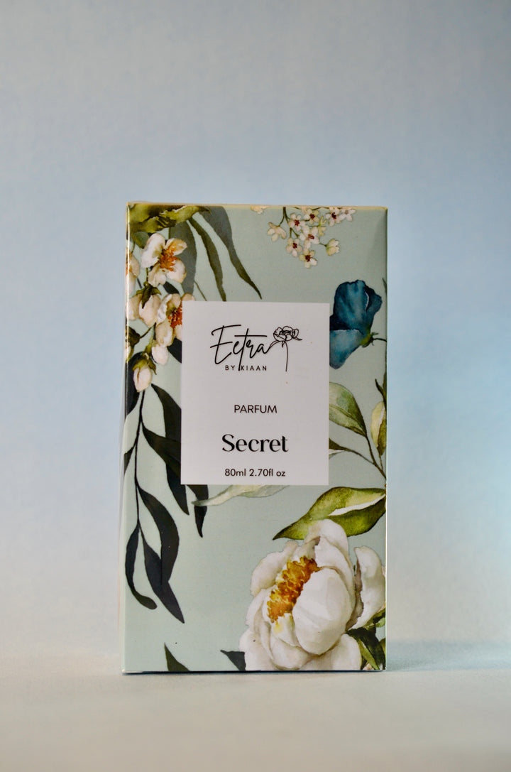 Secret-Seductive, Warm, Sensual, Modern, Floral | Amber Floral | Parfum | 80 ml