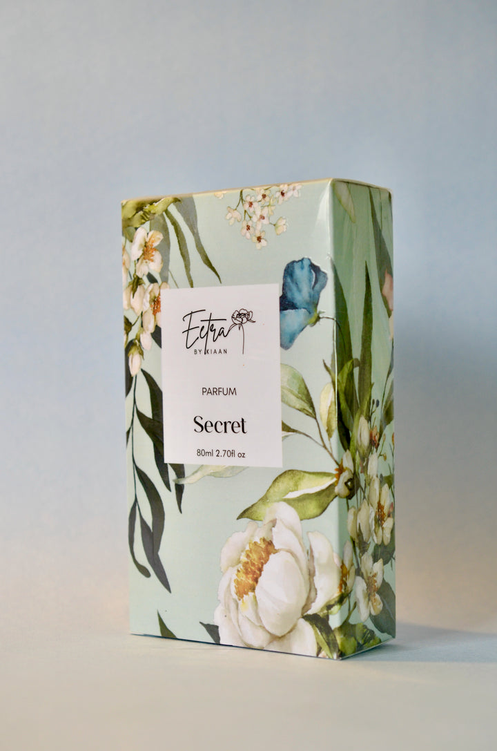 Secret-Seductive, Warm, Sensual, Modern, Floral | Amber Floral | Parfum | 80 ml